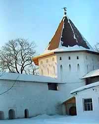 Монастырь зимой. Фото Светланы
