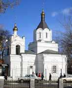 Церковь при въезде в Звенигород